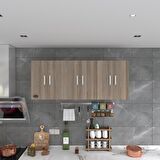 Kenzlife hazır mutfak nonus crd 060*150*32 mutfak banyo dolabı kapaklı raflı