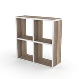 Kenzlife kitaplık gülbin 060*060*20 crd duvar rafı 