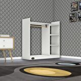 Kenzlife giysi dolabı turabi 090*090*30 byz 
