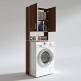 Kenzlife çamaşır makinesi dolabı veronika cvz 180*066*20 banyo çift kapaklı arkalıksız