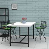 Knsz ufak boy tel bar sandalyesi 1 li uslu syhyşl kolçaklı 55 cm oturma yüksekliği mutfak bahçe cafe ofis