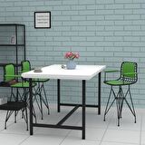 Knsz ufak boy tel bar sandalyesi 1 li uslu syhyşl kolçaklı sırt minderli 55 cm oturma yüksekliği mutfak bahçe cafe ofis