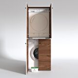 Kenzlife çamaşır-kurutma makinesi dolabı kapaklı jelena cvz 180*70*60 banyo çift katlı arkalıksız