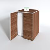 Kenzlife bulaşık&çamaşır&kurutma makinesi dolabı kapaklı nurten cvz 90*70*60 banyo ofis