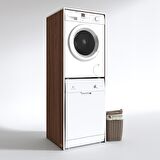 Kenzlife çamaşır-bulaşık makinesi dolabı borya cvz 180*70*60 banyo kapaksız arkalıksız