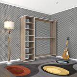 Kenzlife giysi dolabı abdurrahman 180*180*40 crd gardırop