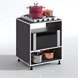 Kenzlife ocak dolabı nermin gri 85*70*60 XLARGE hazır mutfak klasik setüstü ocak için sabit tabla