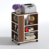 Kenzlife ofis yazıcı masası berubetto076 cvz 076*060*40 tekerlekli sekreter