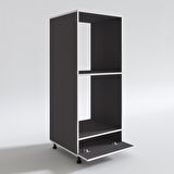 Kenzlife fırın dolabı halime gri 145*60*56 mutfak kapaklı ayaklı banyo kiler ofis