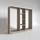 Kenzlife giysi dolabı temel 180*200*40 crd gardırop