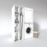 Kenzlife çamaşır-kurutma makinesi dolabı alyusha byz 180*120*60 banyo kapaksız arkalıksız