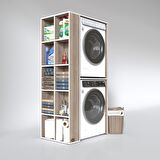 Kenzlife çamaşır-kurutma makinesi dolabı bolodenka crd 180*090*60 banyo kapaksız arkalıksız