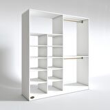 Kenzlife giysi dolabı fikret 180*180*45 byz gardırop