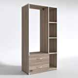 Kenzlife giysi dolabı hülagü 175*90*40 crd gardırop 2 çekmeceli