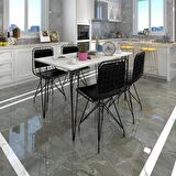 Knsz masa sandalye takımı hem75mazlum byzsyh 100*070 sm 4 sandalye syhsyh sırt minderli