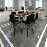 Knsz masa sandalye takımı hem75mazlum cvzsyh 130*070 sm 6 sandalye syhsyh sırt minderli