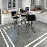 Knsz masa sandalye takımı hem105zengin crdsyh 120*040 3 sandalye syhsyh sırt minderli