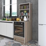 Kenzlife ankastre fırın dolabı esmacan crd 165*60*56 mutfak eko düz