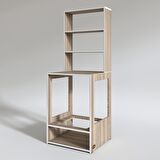 Kenzlife ankastre fırın dolabı ismihan crd 165*60*56 mutfak raflı
