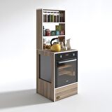 Kenzlife ankastre fırın dolabı nevgece crd 165*60*56 mutfak eko düz