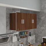 Kenzlife hazır mutfak merta cvz 060*120*22 mutfak banyo dolabı kapaklı raflı