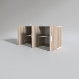 Kenzlife hazır mutfak merta crd 060*120*22 mutfak banyo dolabı kapaklı raflı