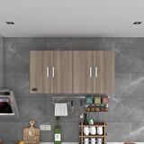 Kenzlife hazır mutfak merta crd 060*120*22 mutfak banyo dolabı kapaklı raflı