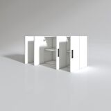 Kenzlife hazır mutfak merlanda byz 060*120*22 mutfak banyo dolabı kapaklı raflı