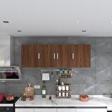 Kenzlife hazır mutfak silvanus cvz 060*180*22 mutfak banyo dolabı kapaklı raflı