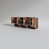 Kenzlife hazır mutfak vice cvz 060*180*22 mutfak banyo dolabı kapaklı raflı