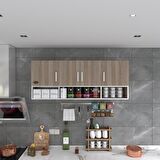 Kenzlife hazır mutfak konsta crd 060*150*22 mutfak banyo dolabı kapaklı raflı
