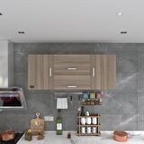 Kenzlife hazır mutfak lucida crd 060*150*22 mutfak banyo dolabı kapaklı raflı