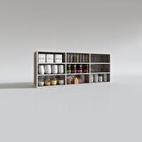 Kenzlife hazır mutfak orela crd 060*150*22 mutfak banyo dolabı kapaksız raflı