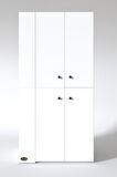 Kenzlife çamaşır-kurutma makinesi dolabı kapaklı fedyenka sol byz 180*090*60 banyo arkalıksız