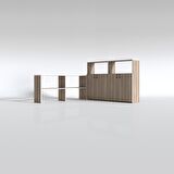 Kenzlife klasör dolabı kilitli ılgar crd 175*160*30 klasörlük kitaplık ofis arkalıksız