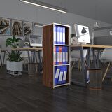Kenzlife klasörlük raflı almakay cvz 105*40*30 kitaplık ofis arkalıksız