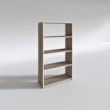 Kenzlife klasörlük raflı erlinay crd 140*80*30 kitaplık ofis arkalıksız