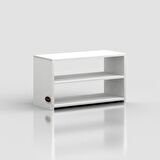 Kenzlife ayakkabılık goya byz 040*70*30 arkalıksız ayakkabı ofis dolabı