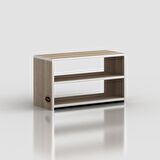 Kenzlife ayakkabılık goya crd 040*70*30 arkalıksız ayakkabı ofis dolabı