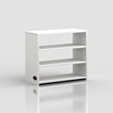 Kenzlife ayakkabılık goya byz 060*70*30 arkalıksız ayakkabı ofis dolabı
