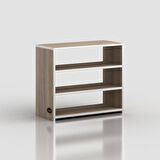 Kenzlife ayakkabılık goya crd 060*70*30 arkalıksız ayakkabı ofis dolabı