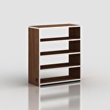 Kenzlife ayakkabılık goya cvz 080*70*30 arkalıksız ayakkabı ofis dolabı