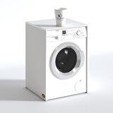 Kenzlife çamaşır makinesi dolabı naummdf byz 90*70*60 % 100 mdf full mdf banyo kapaksız arkalıksız