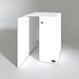 Kenzlife çamaşır makinesi dolabı kapaklı tatyanamdf byz 90*70*60 % 100 mdf full mdf banyo ofis kapaklı arkalıksız