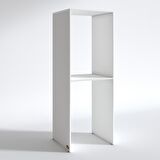 Kenzlife çamaşır-kurutma makinesi dolabı evgeniyamdf byz 180*70*60 % 100 mdf full mdf banyo çift katlı kapaksız arkalıksız
