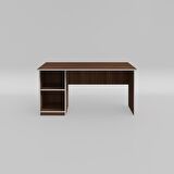Kenzlife ofis masası miyamoto cvz sol 75*130*60 raflı dolap bilgisayar çalışma masası