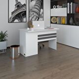 Kenzlife ofis masası kamikaze byz sağ 75*110*60 raflı dolap şeritli bilgisayar çalışma masası