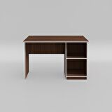 Kenzlife ofis masası yoko ono cvz sağ 75*110*60 raflı dolap eşkenar bilgisayar çalışma masası