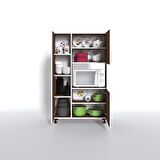 Kenzlife mini fırın dolabı alpkuntsağ cvz 148*90*30 ayaklı mikroalga midi fırın mutfak