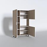 Kenzlife mini fırın dolabı alpkuntsağ crd 148*90*30 ayaklı mikroalga midi fırın mutfak